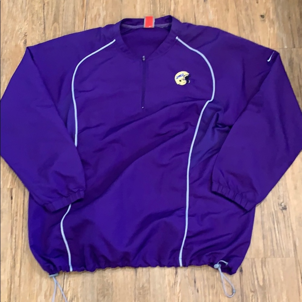 Nike Dri Fit JMU football pullover